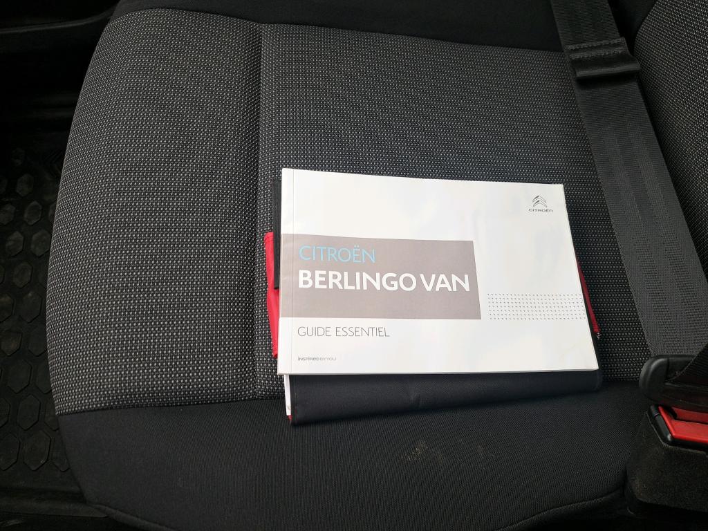 Citroen BERLINGO VAN M 650 BLUEHDI 75 BVM5 CLUB 2019