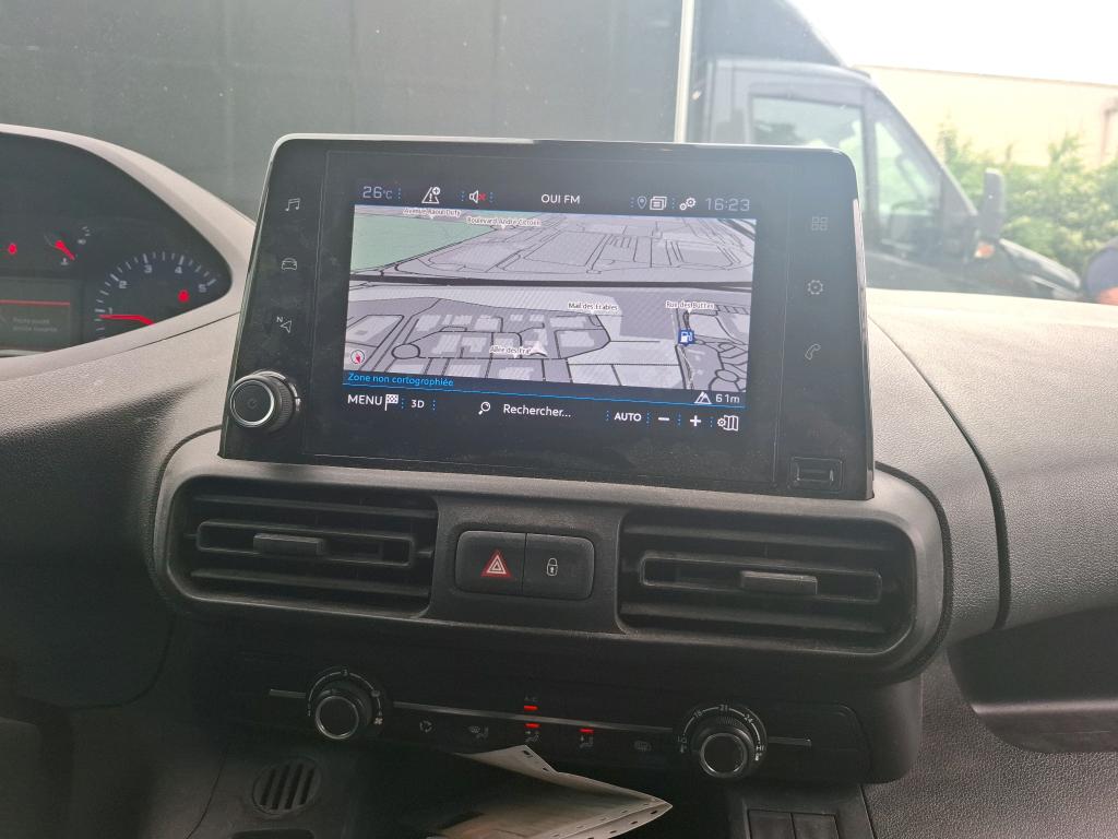 Peugeot PARTNER FOURGON STANDARD 650 KG BLUEHDI 100 S&S BVM5 ASPHALT 2021