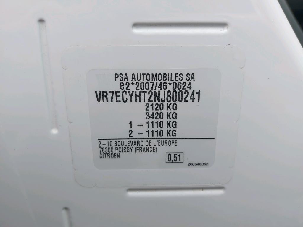 Citroen Berlingo Taille M BlueHDi 100 S&S BVM6 Feel 2022