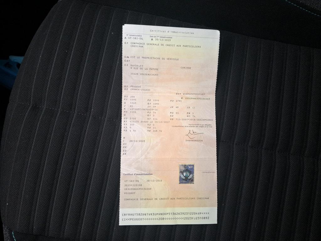 Peugeot 208 PureTech 100 S&S BVM6 Style 2023