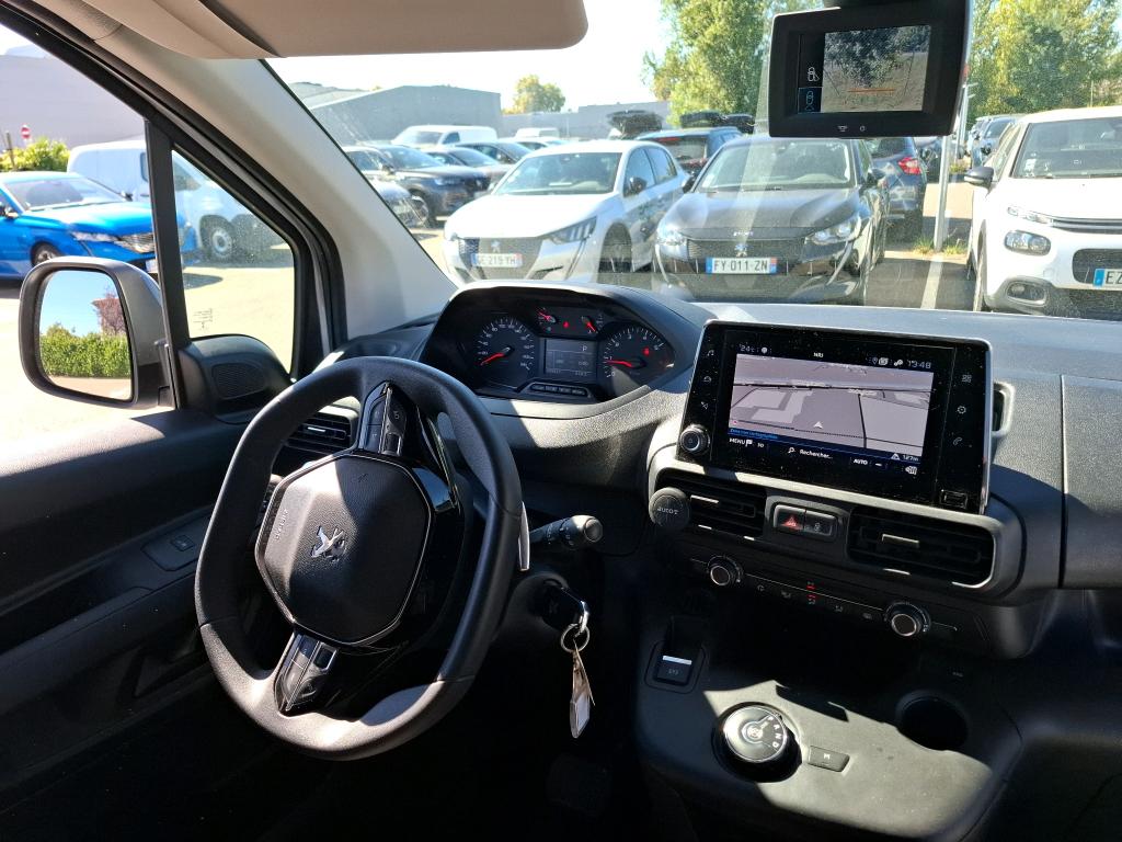 Peugeot PARTNER FOURGON STANDARD 650 KG BLUEHDI 130 S&S EAT8 ASPHALT 2022