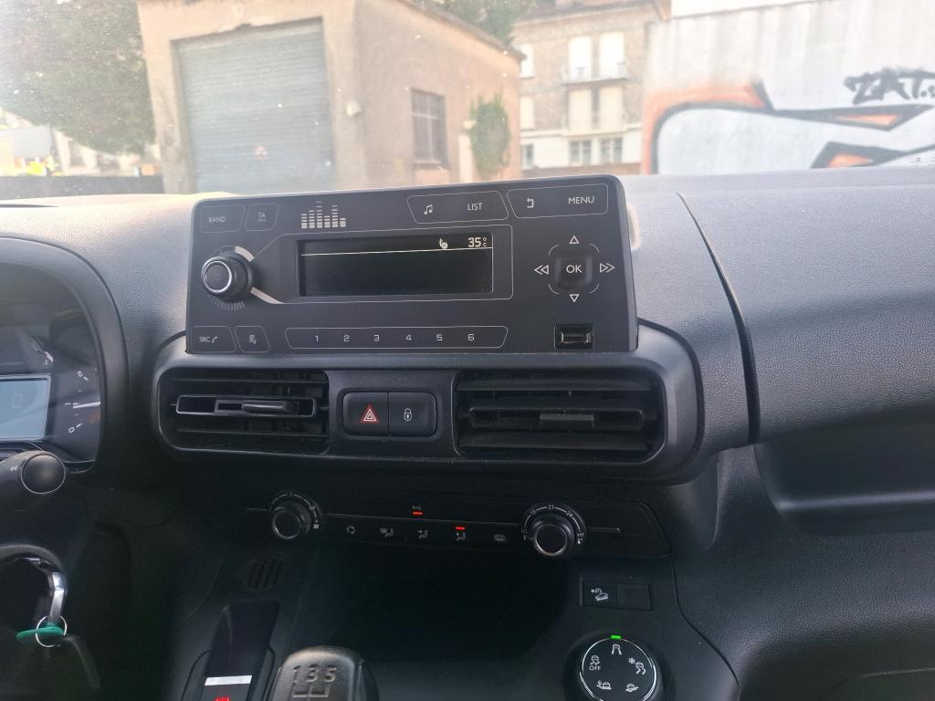 Citroen BERLINGO VAN M 650 BLUEHDI 100 S&S CLUB 2019