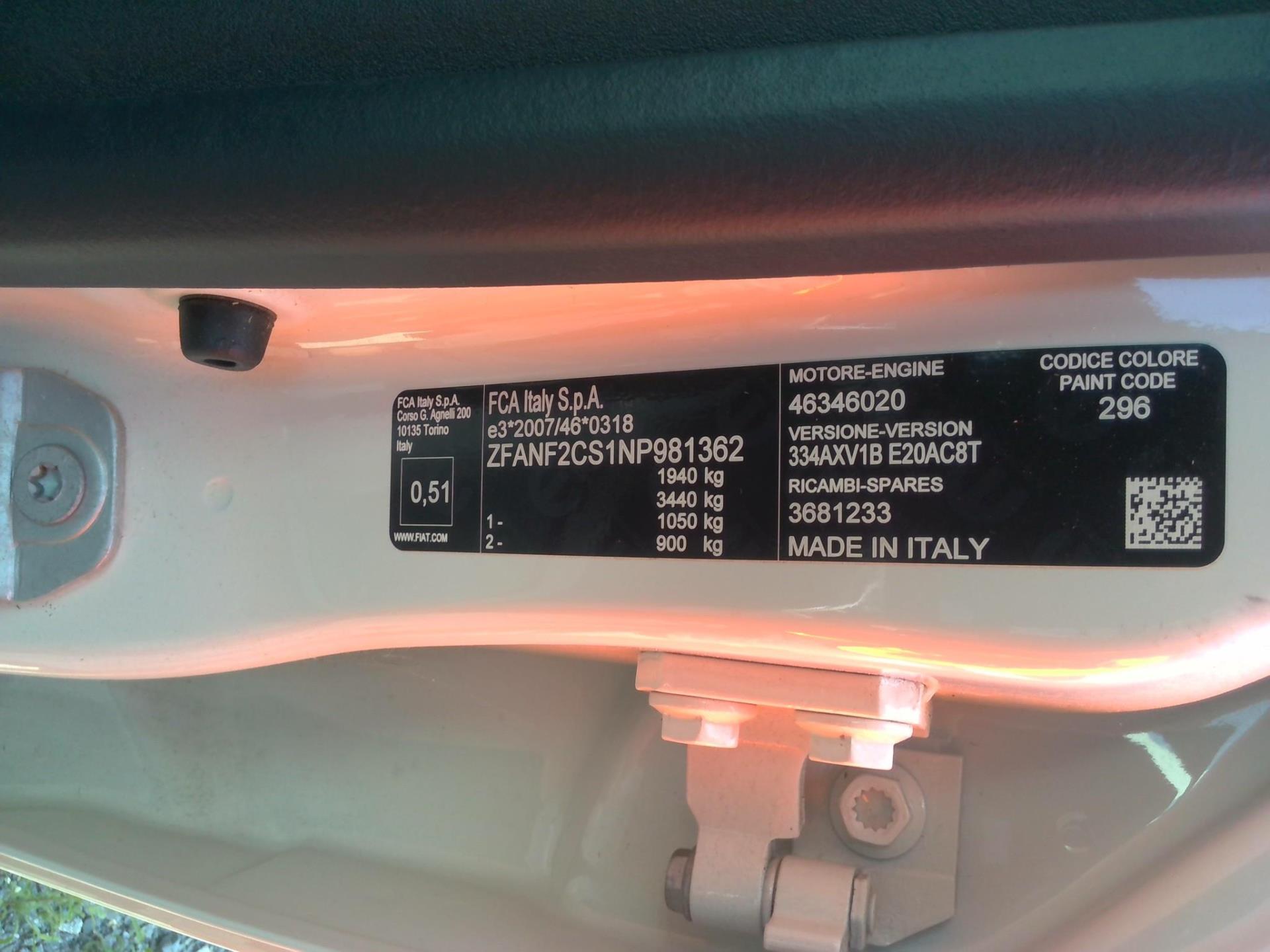 FIAT 500X 1.6 Multijet 130 ch Sport Plus 2023