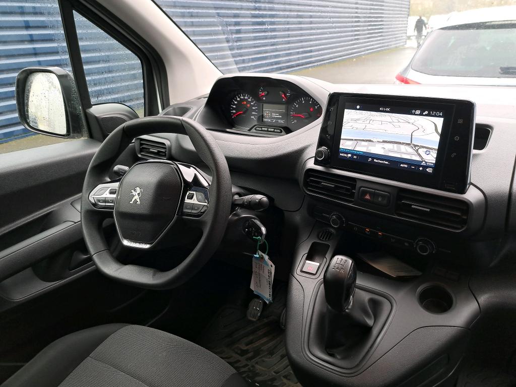 Peugeot PARTNER FOURGON STANDARD 650 KG BLUEHDI 100 S&S BVM5 ASPHALT 2020