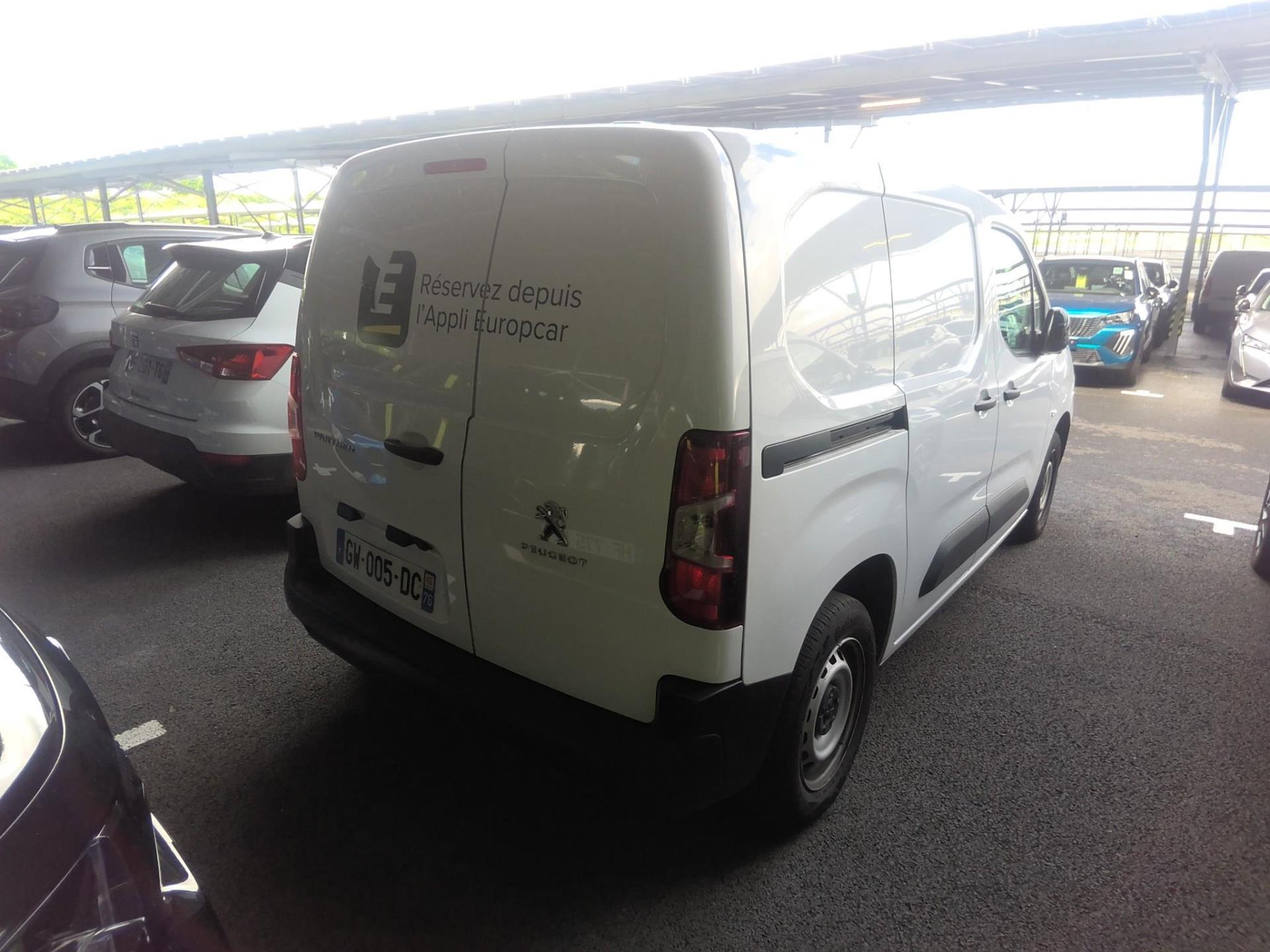 Peugeot PARTNER FOURGON M 650 KG BLUEHDI 100 S&S BVM6 2024