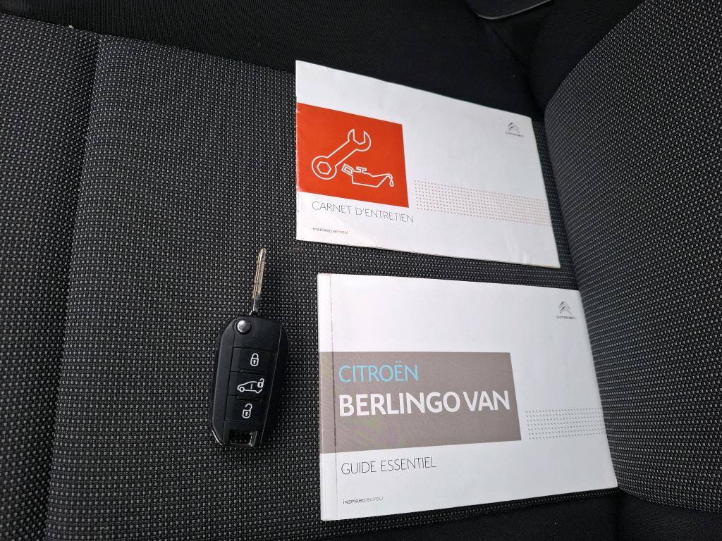 Citroen BERLINGO VAN M 650 BLUEHDI 100 S&S CLUB 2019
