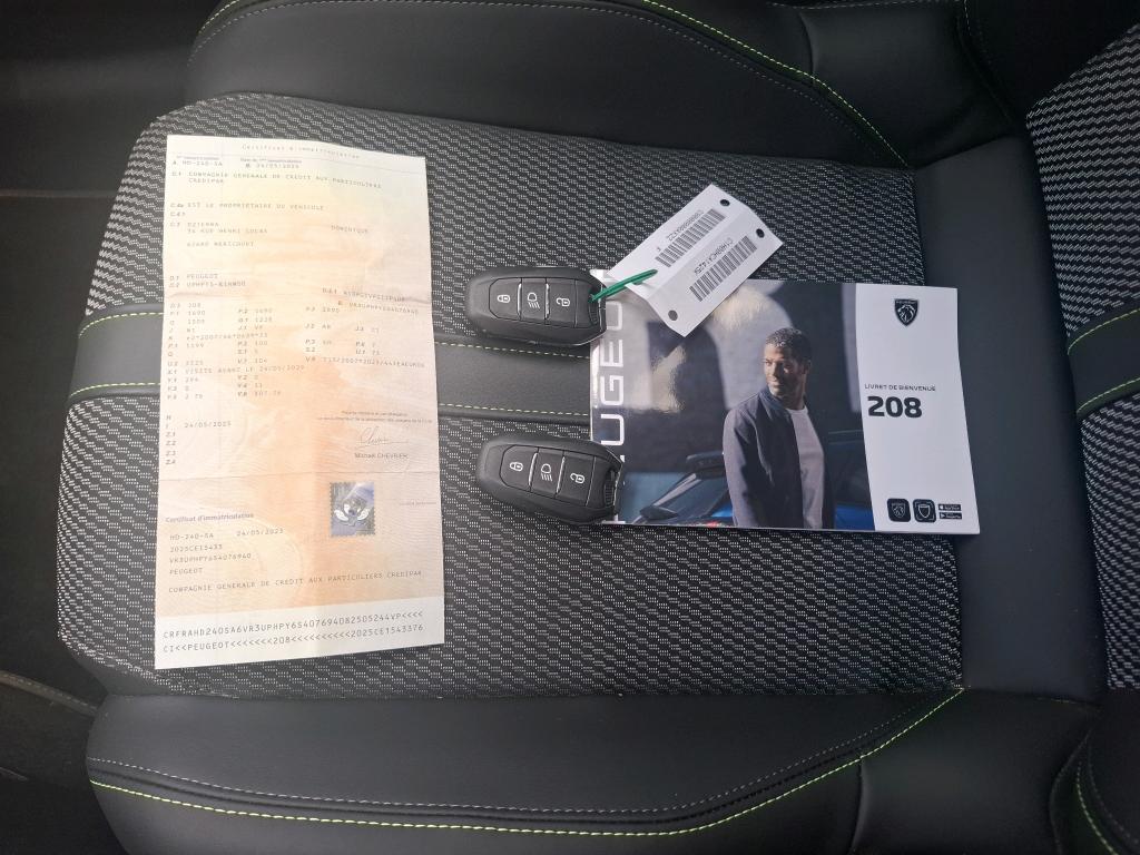 Peugeot 208 Hybrid 145 ch e-DCS6 GT 2025