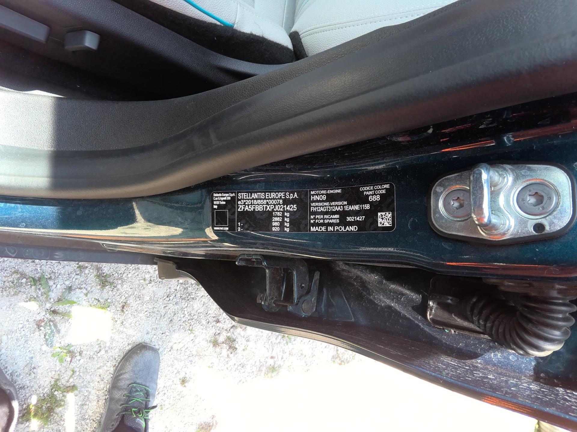 FIAT 600 1.2 Hybrid 100ch DCT6 La Prima 2024