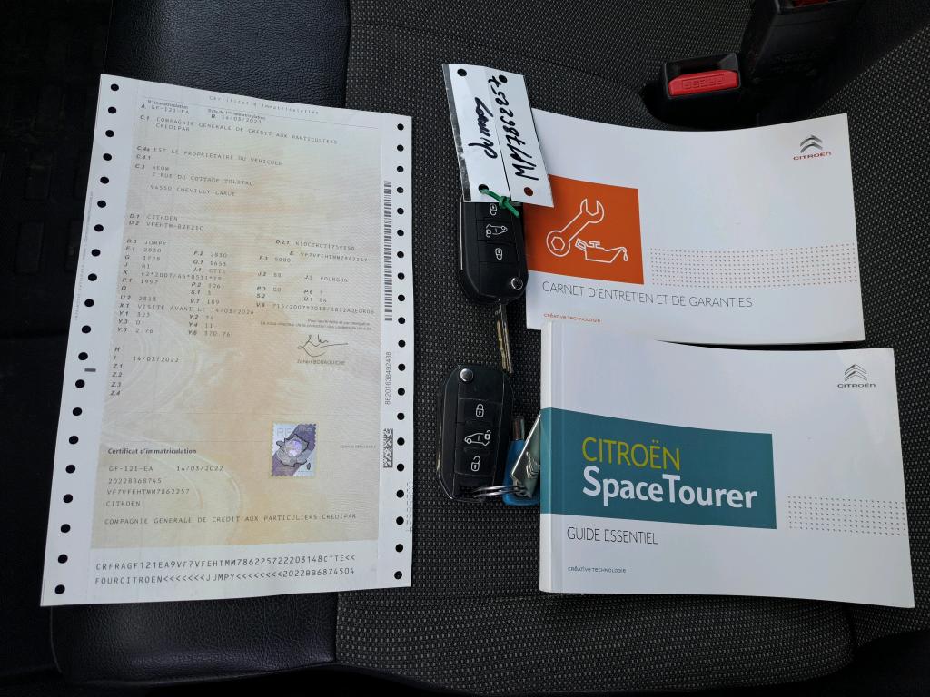 Citroen JUMPY FGN M BLUEHDI 145 S&S BVM6 DRIVER 2022