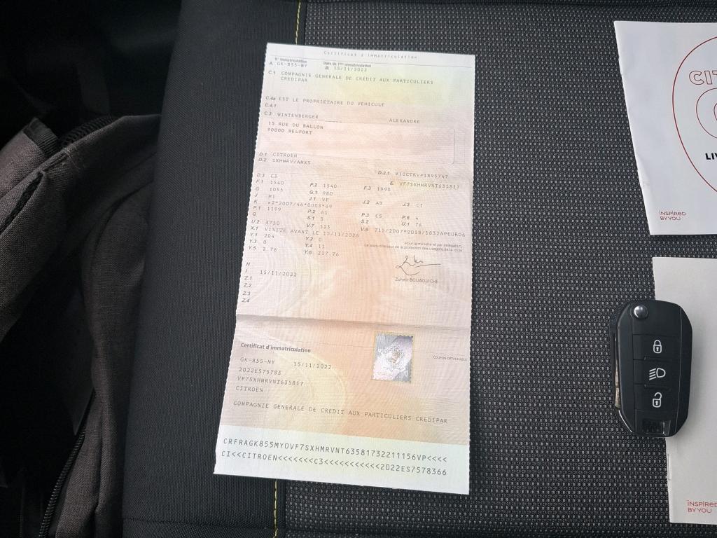 Citroen C3 PureTech 83 S&S BVM5 C-Series 2022