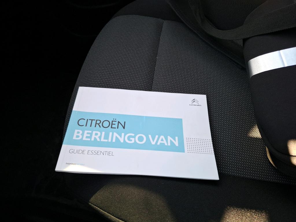 Citroen BERLINGO VAN M 650 BLUEHDI 100 S&S BVM5 CLUB 2019