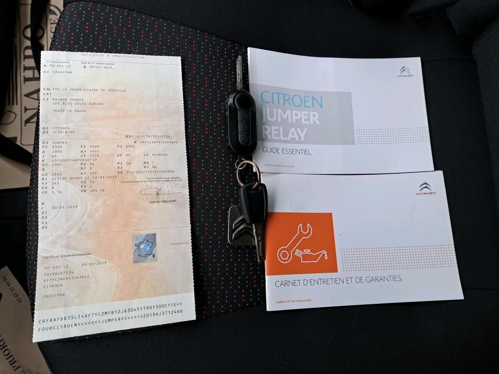 Citroen JUMPER TOLE 35 L2H2  BLUEHDi 130 S&S BVM6 BUSINESS 2019