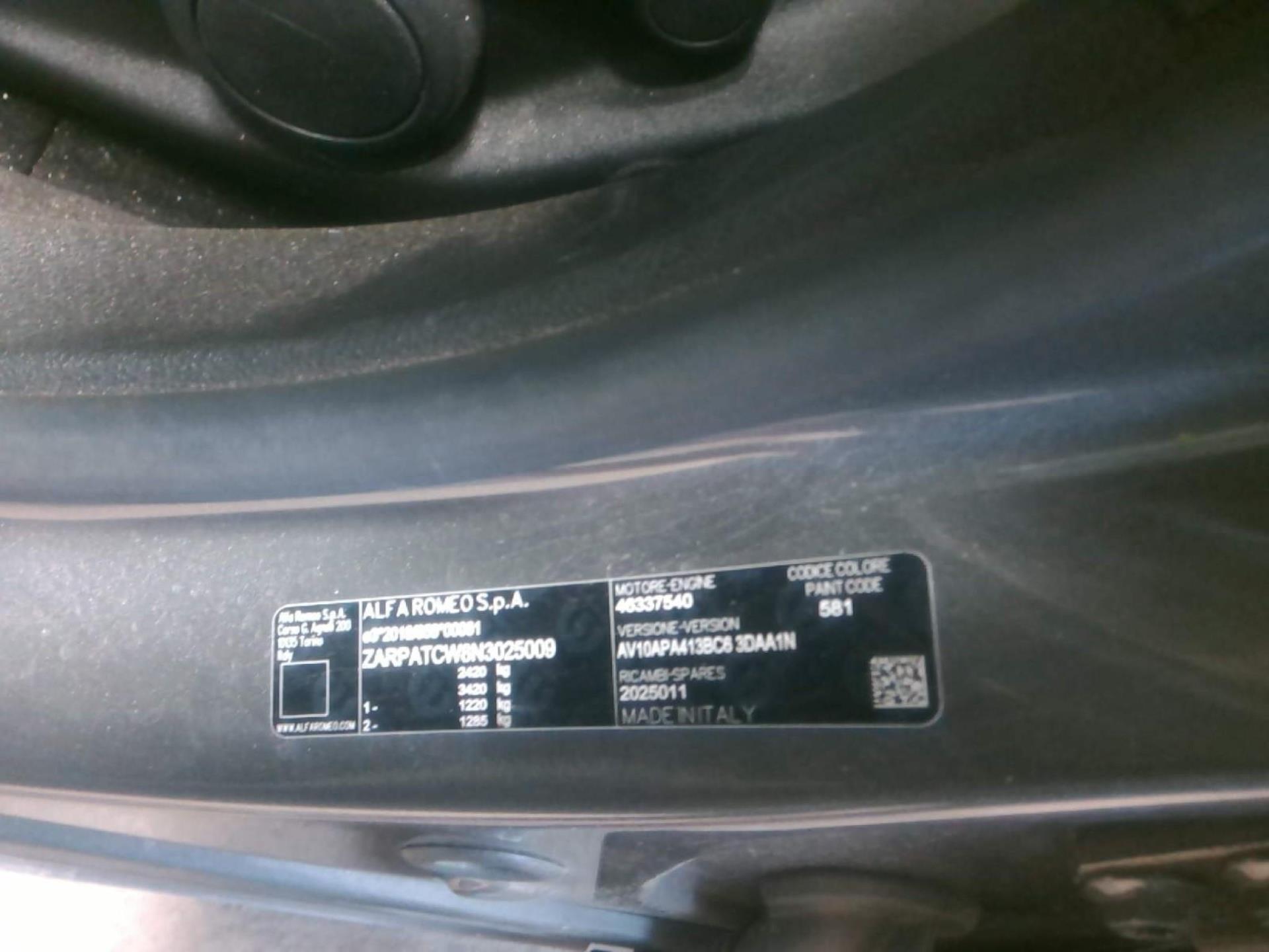 ALFA ROMEO Tonale 1.3 Hybride Rechargeable PHEV 280ch AT6 Q4 Ti 2023