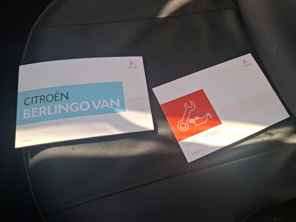 Citroen BERLINGO VAN M 650 BLUEHDI 100 S&S BVM5 CLUB 2020