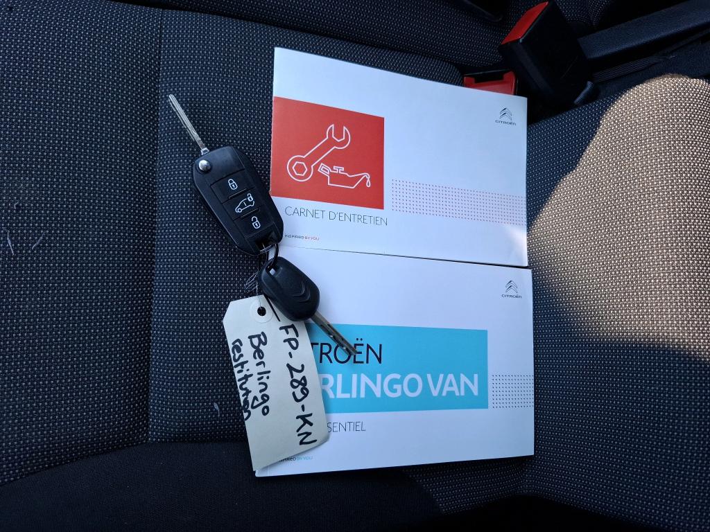 Citroen BERLINGO VAN M 650 BLUEHDI 100 S&S BVM5 CLUB 2020