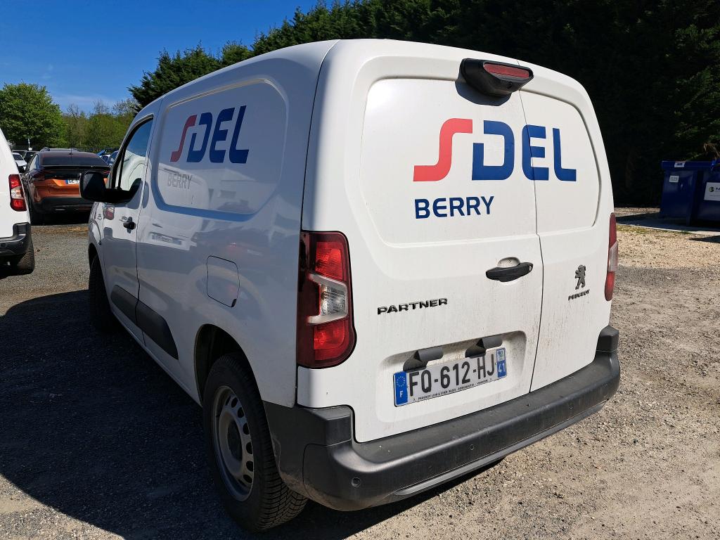 Peugeot PARTNER FOURGON STANDARD 1000 KG BLUEHDI 100 S&S BVM5 GRIP 2020