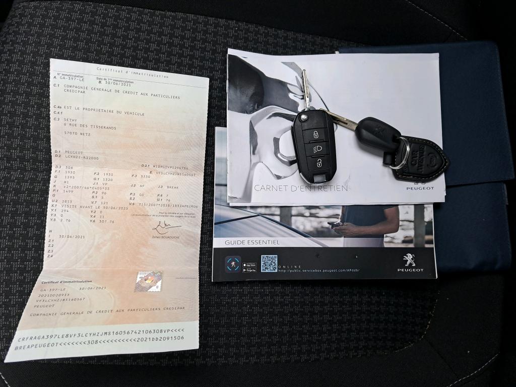 Peugeot 308 SW BlueHDi 130ch S&S BVM6 Active Business 2021