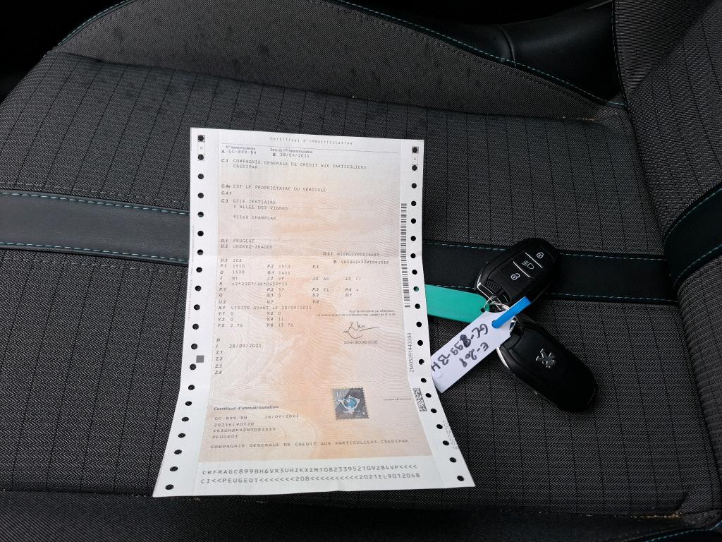 Peugeot 208 Electrique 50 kWh 136ch Allure 2021