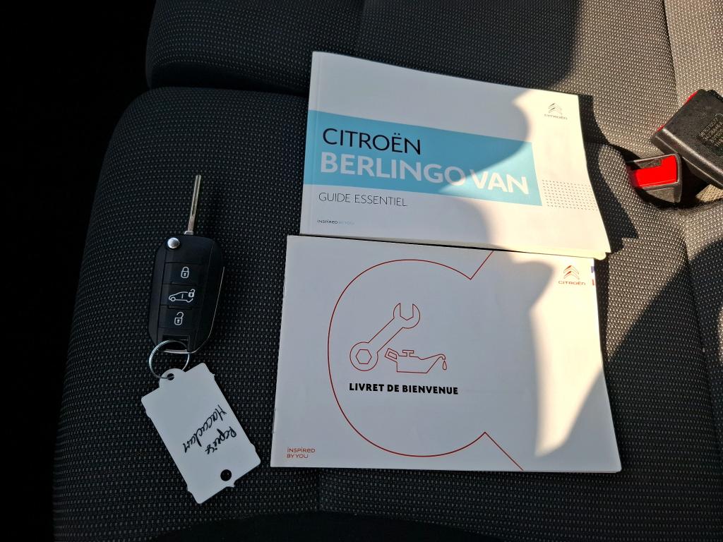 Citroen BERLINGO VAN M 650 BLUEHDI 100 S&S BVM5 CLUB 2020