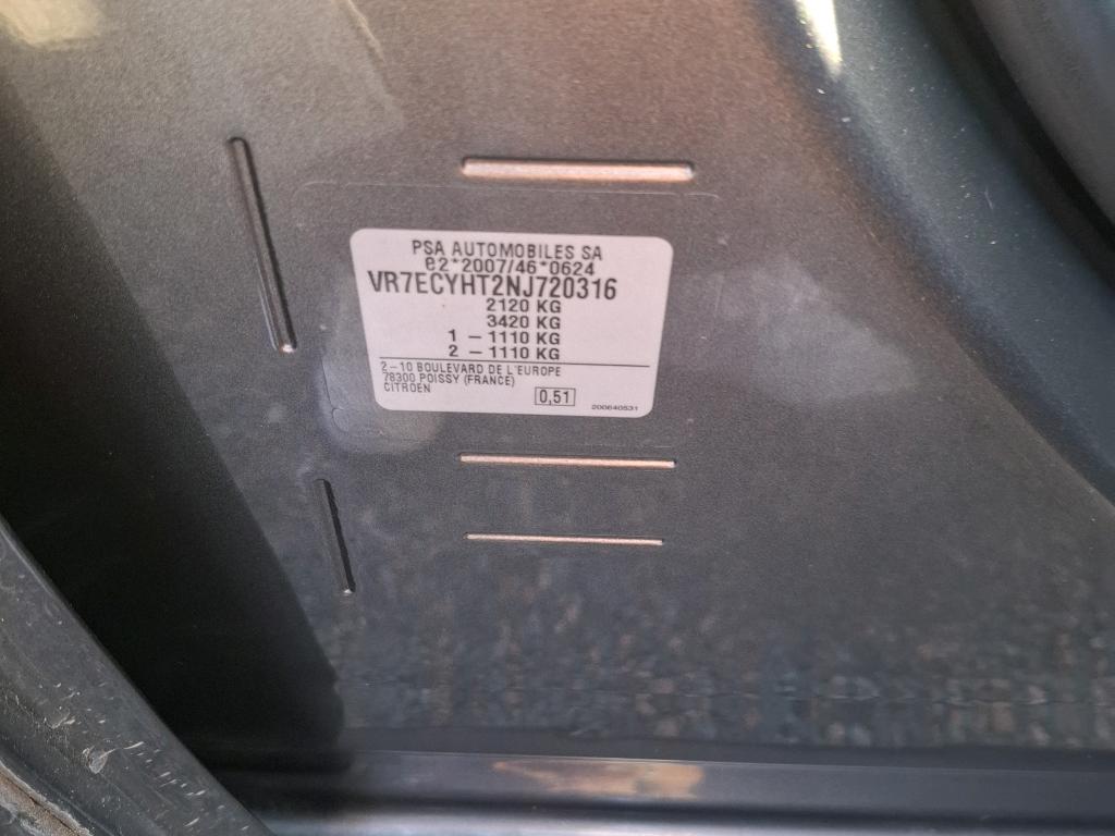 Citroen Berlingo Taille M BlueHDi 100 S&S BVM6 Feel 2022