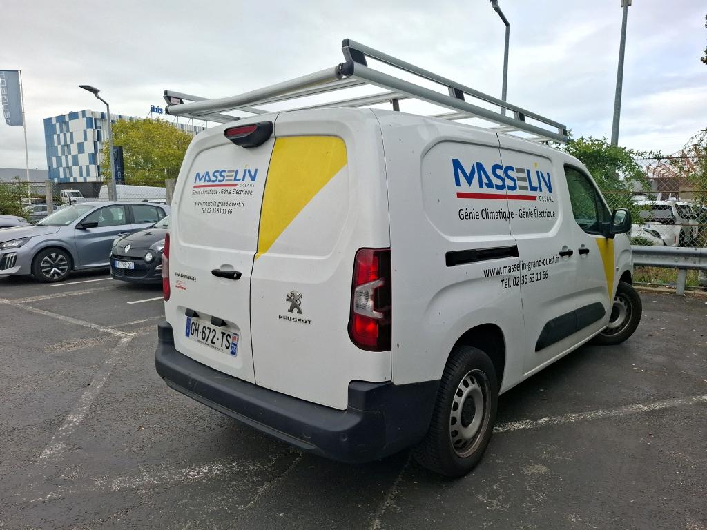 Peugeot PARTNER FOURGON LONG 950 KG BLUEHDI 100 S&S BVM6 ASPHALT 2022