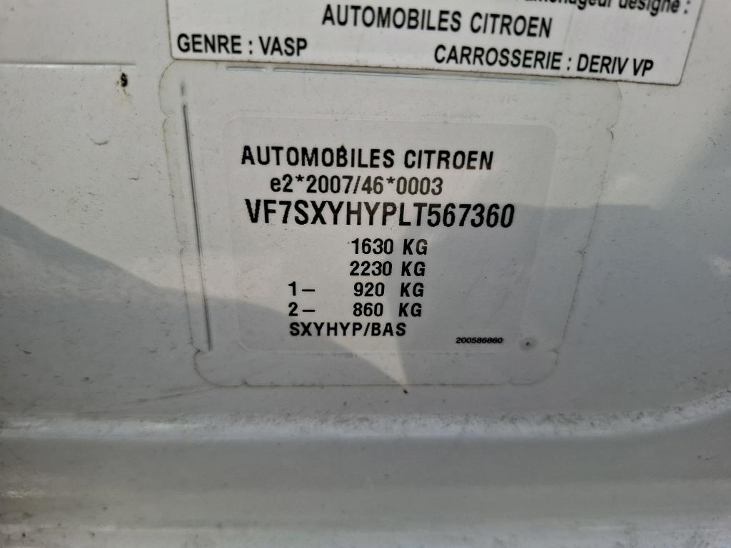 Citroen C3 SOCIETE BLUEHDI 100 S&S BVM FEEL BUSINESS R 2020