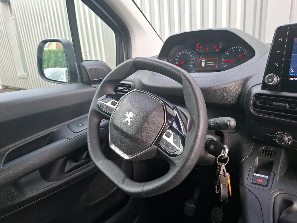 Peugeot PARTNER FOURGON STANDARD 650 KG BLUEHDI 100 S&S BVM5 ASPHALT 2020