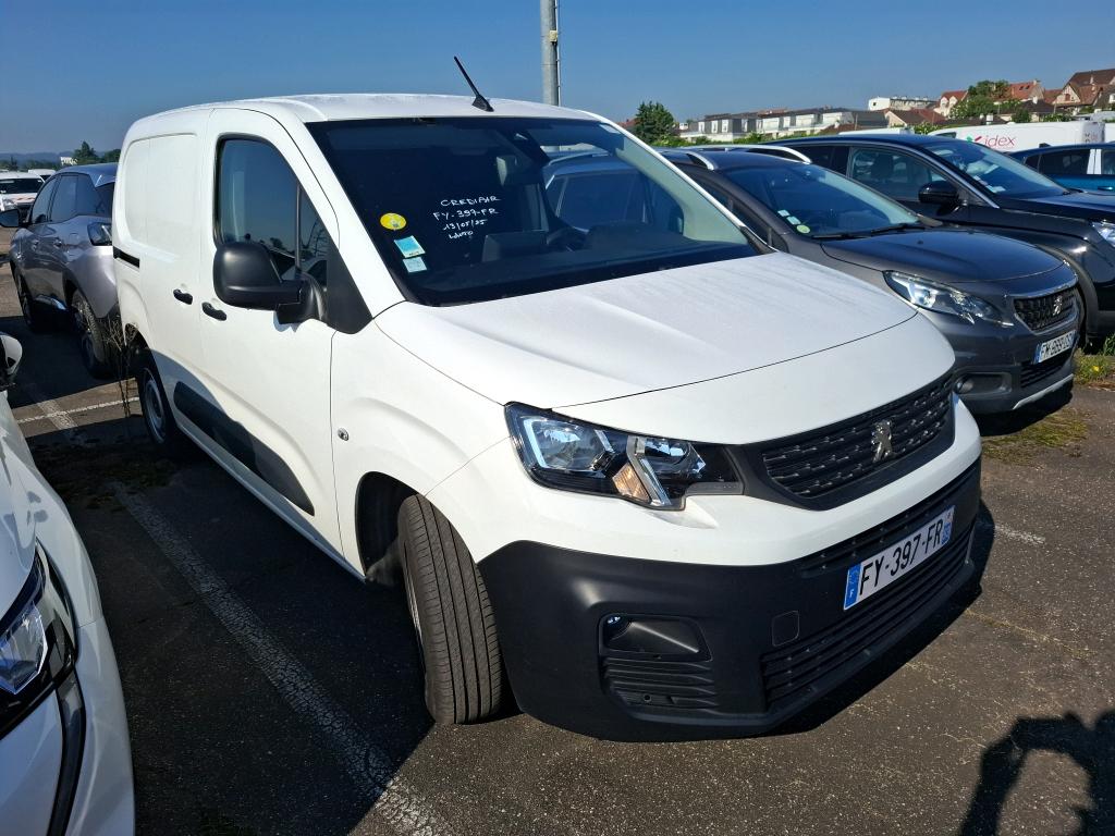 Peugeot PARTNER FOURGON STANDARD 650 KG BLUEHDI 100 S&S BVM5 ASPHALT 2021