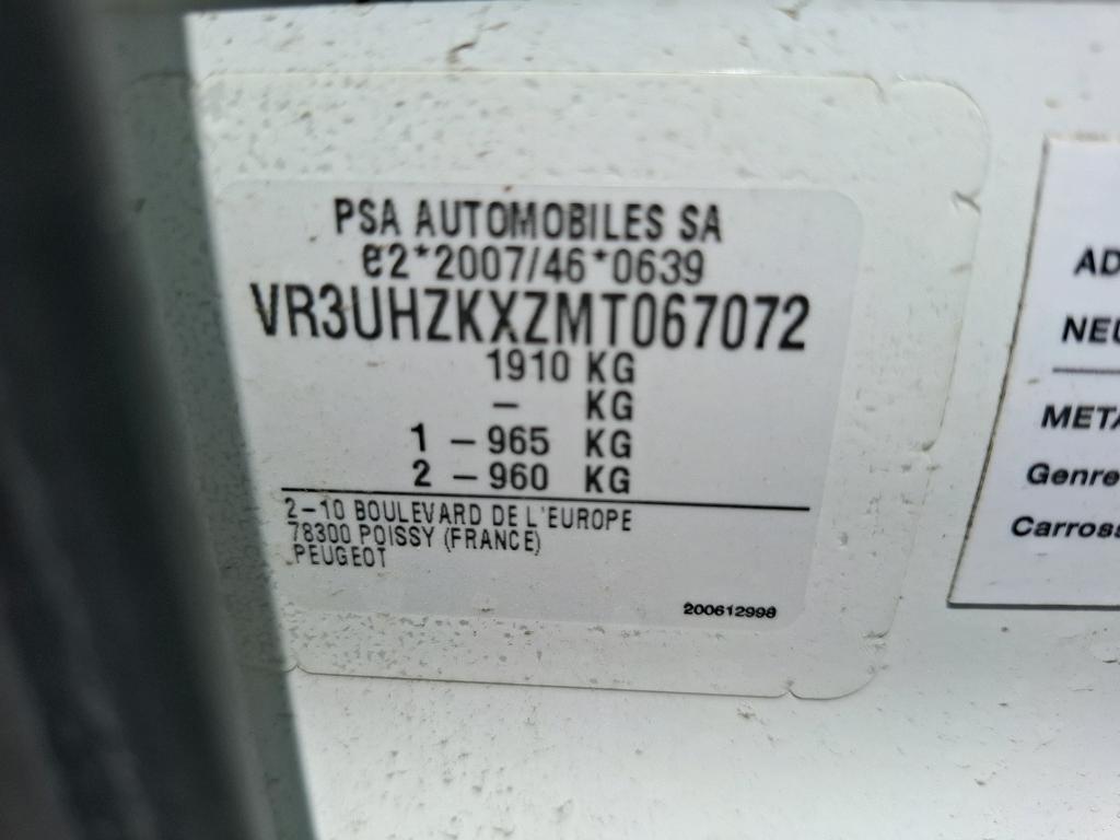 Peugeot 208 ELECTRIQUE 50 KWH 136 ACTIVE BUSINESS R 2021