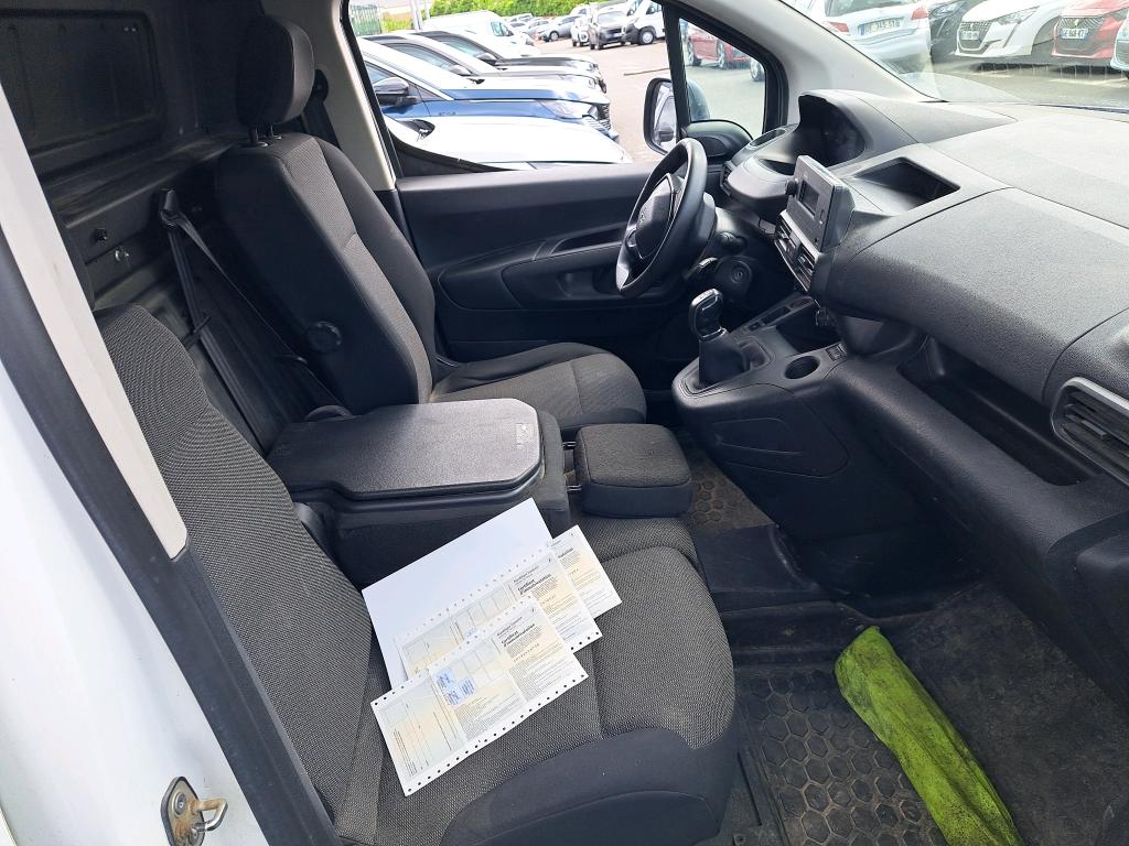 Peugeot PARTNER FOURGON STANDARD 650 KG BLUEHDI 100 S&S BVM5 PREMIUM 2019