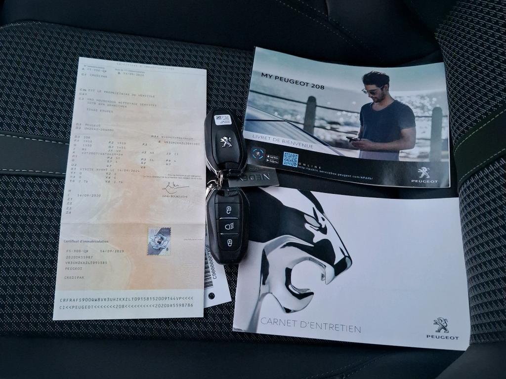 Peugeot 208 Electrique 50 kWh 136ch GT Line 2020
