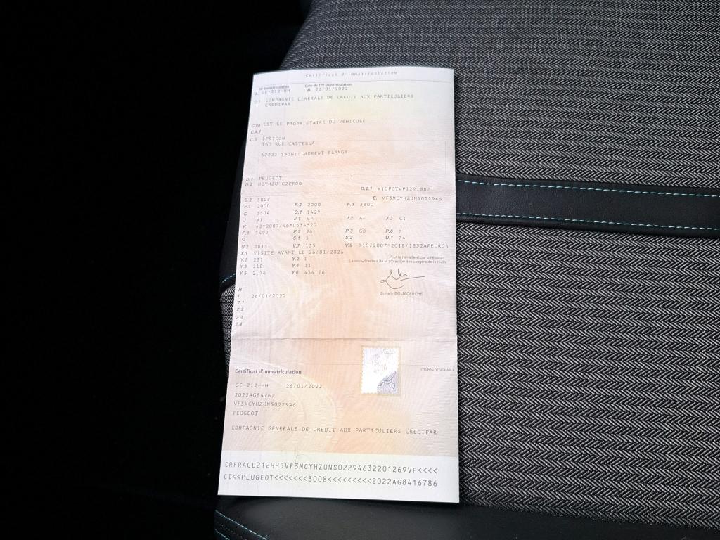 Peugeot 3008 BlueHDi 130ch S&S EAT8 Allure Pack 2022