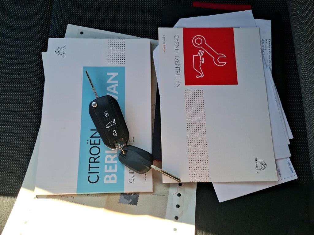 Citroen BERLINGO VAN M 650 BLUEHDI 100 S&S BVM5 CLUB 2020