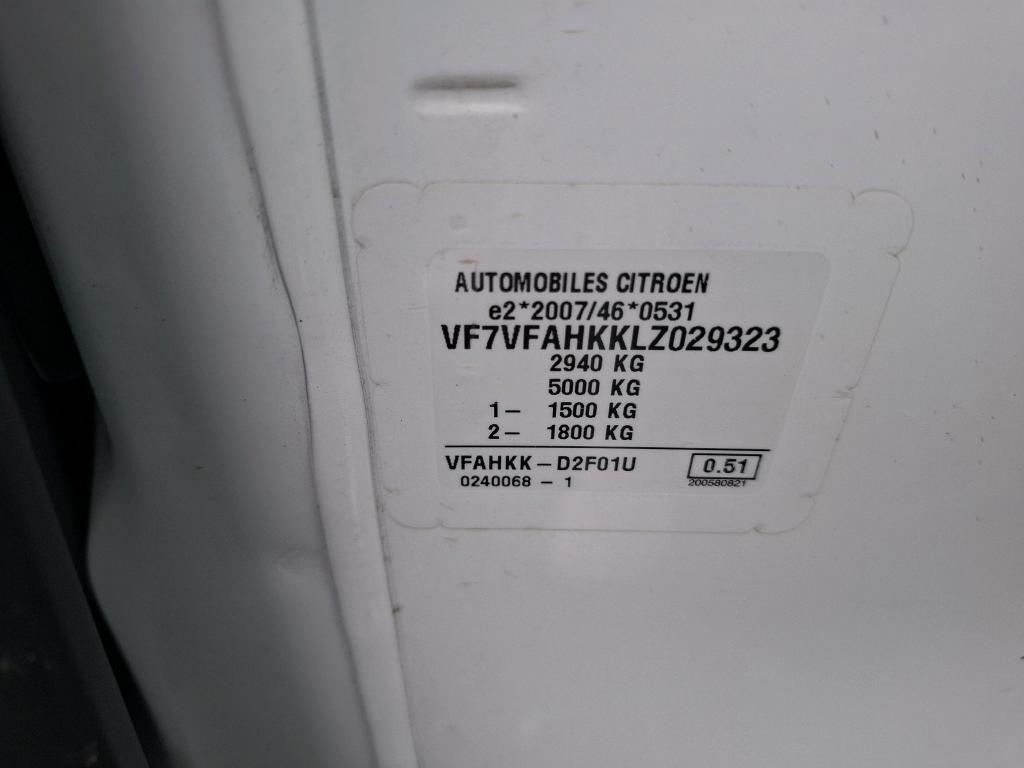 Citroen JUMPY CAB APPROFONDIE XL BLUEHDI 120 BVM6 CLUB 340 NM 2020