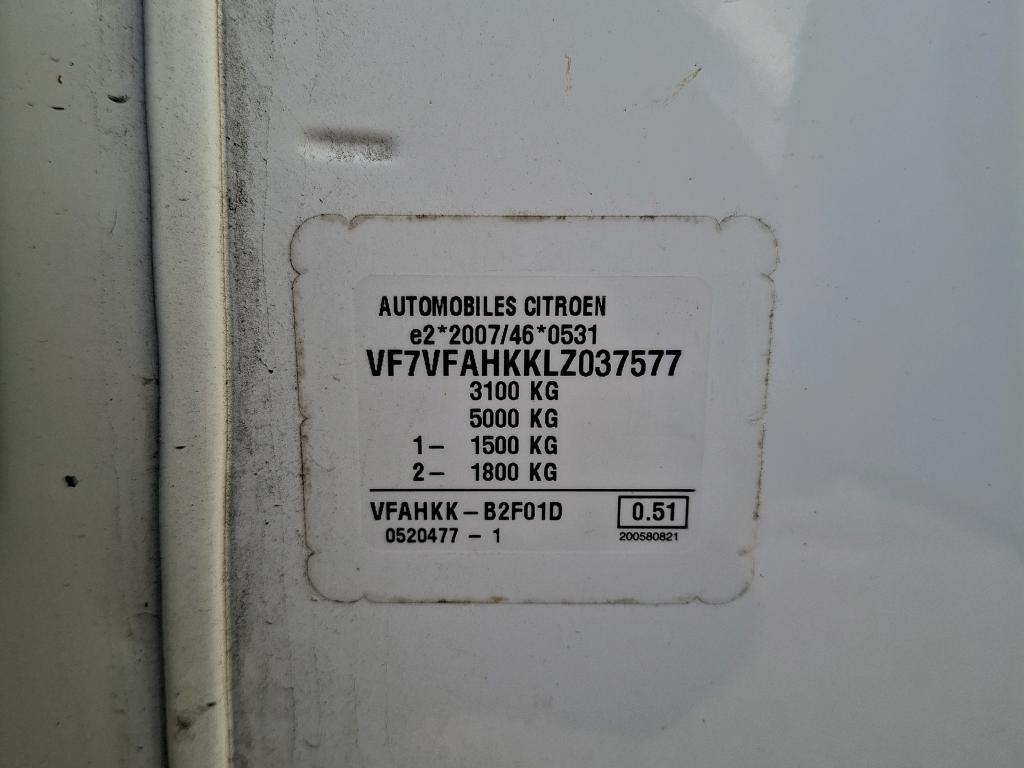 Citroen JUMPY FGN M BLUEHDI 120 S&S BVM6 CLUB 340 NM 2020