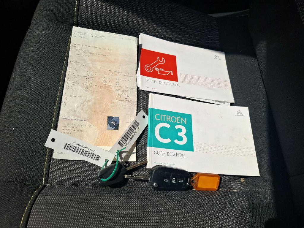 Citroen C3 SOCIETE BLUEHDI 100 S&S BVM FEEL 2019