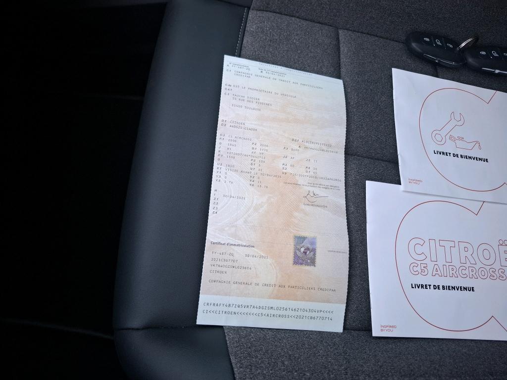Citroen C5 Aircross Hybride Rechargeable 225 S&S e-EAT8 Business 2021