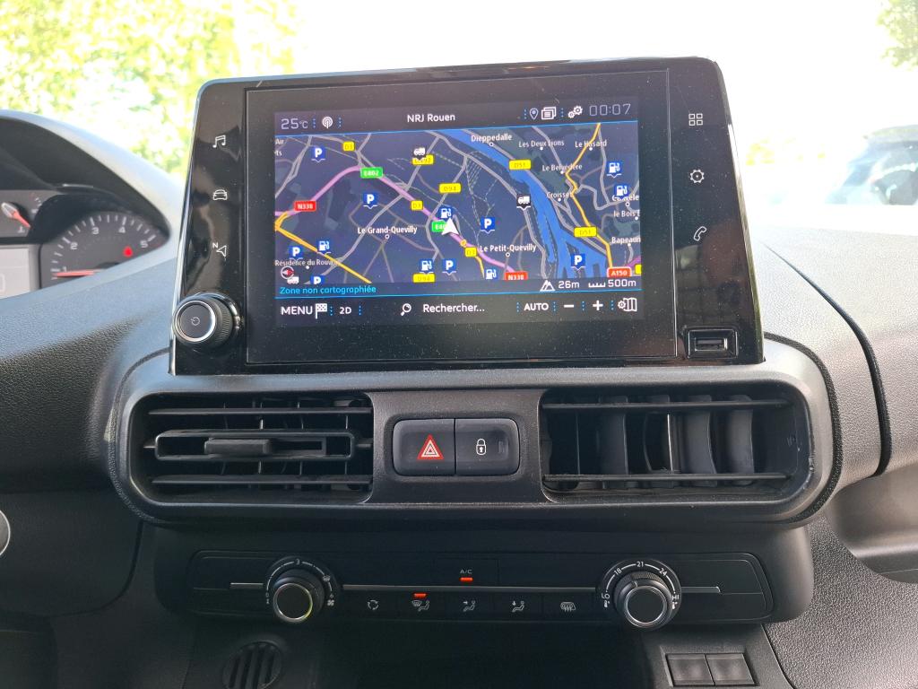 Peugeot PARTNER FOURGON STANDARD 1000 KG BLUEHDI 100 S&S BVM5 ASPHALT 2021