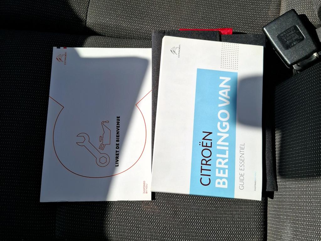 Citroen BERLINGO VAN M 650 BLUEHDI 100 S&S BVM5 CLUB 2020