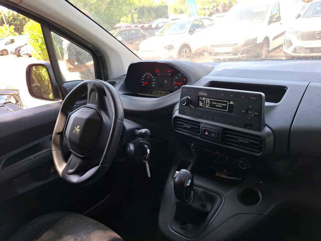 Peugeot PARTNER FOURGON STANDARD 650 KG BLUEHDI 75 BVM5 PREMIUM 2020
