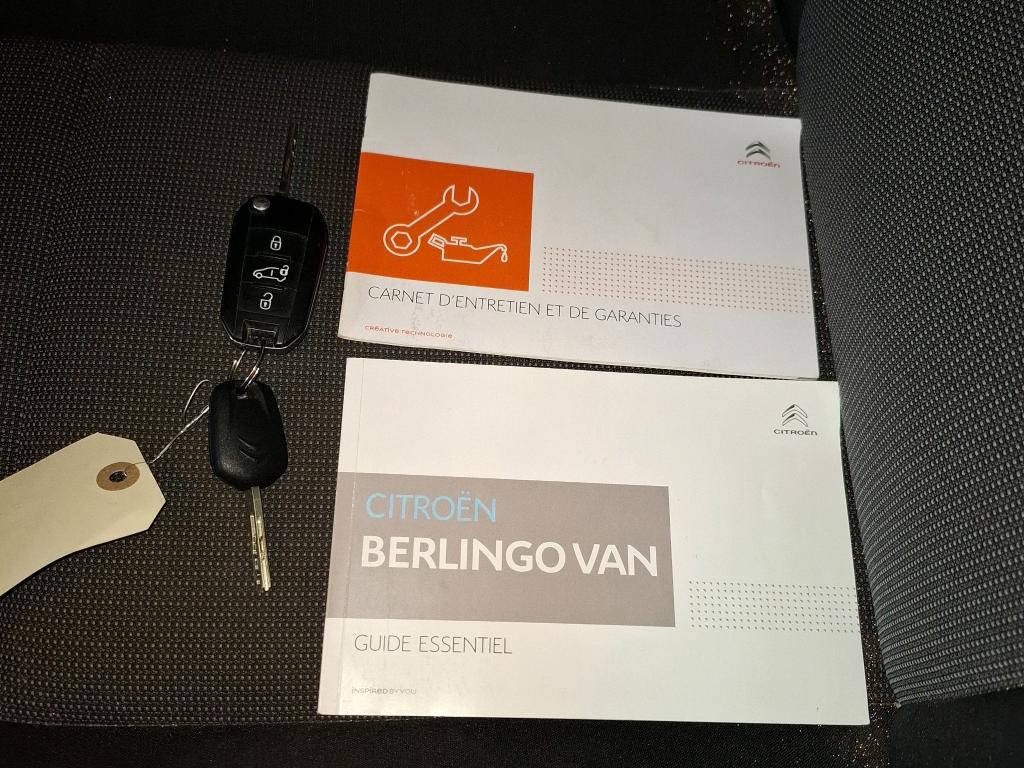 Citroen BERLINGO VAN M 650 BLUEHDI 100 S&S CLUB 2019