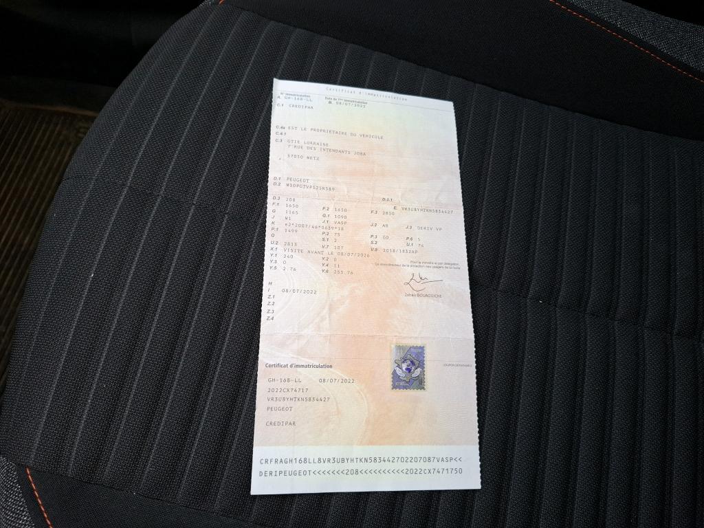 Peugeot 208 BLUEHDI 100 S&S BVM6 ACTIVE BUSINESS R 2022