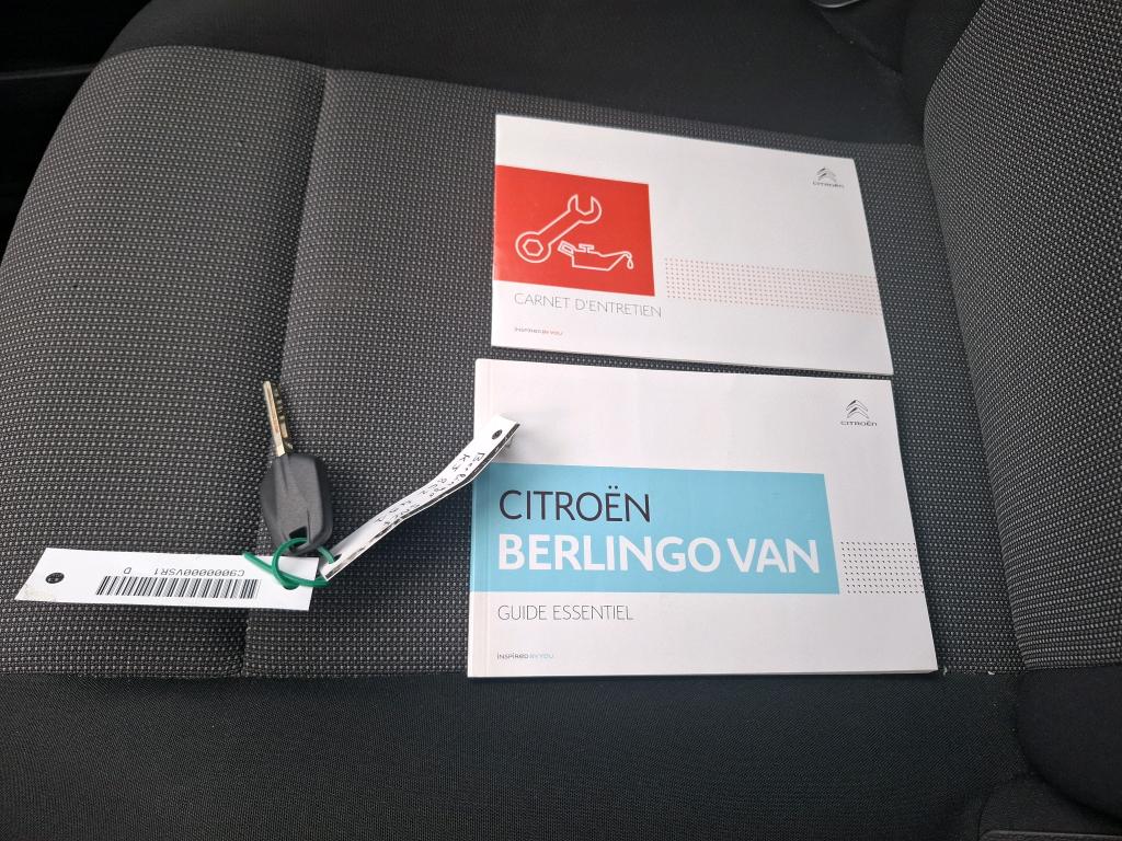 Citroen BERLINGO VAN M 650 BLUEHDI 100 S&S BVM5 CLUB 2019
