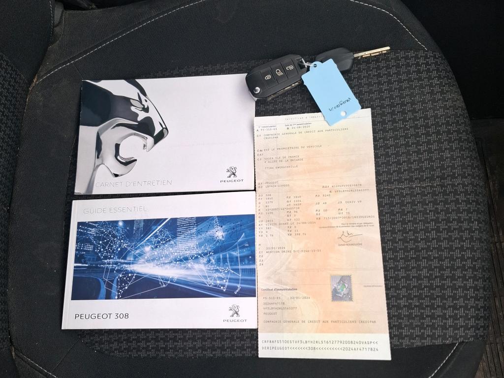 Peugeot 308 BlueHDi 130ch S&S EAT8 Active Business 2020