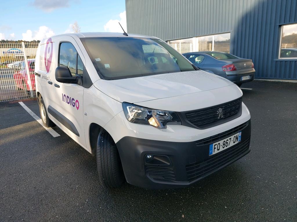 Peugeot PARTNER FOURGON STANDARD 650 KG BLUEHDI 75 BVM5 PREMIUM 2020