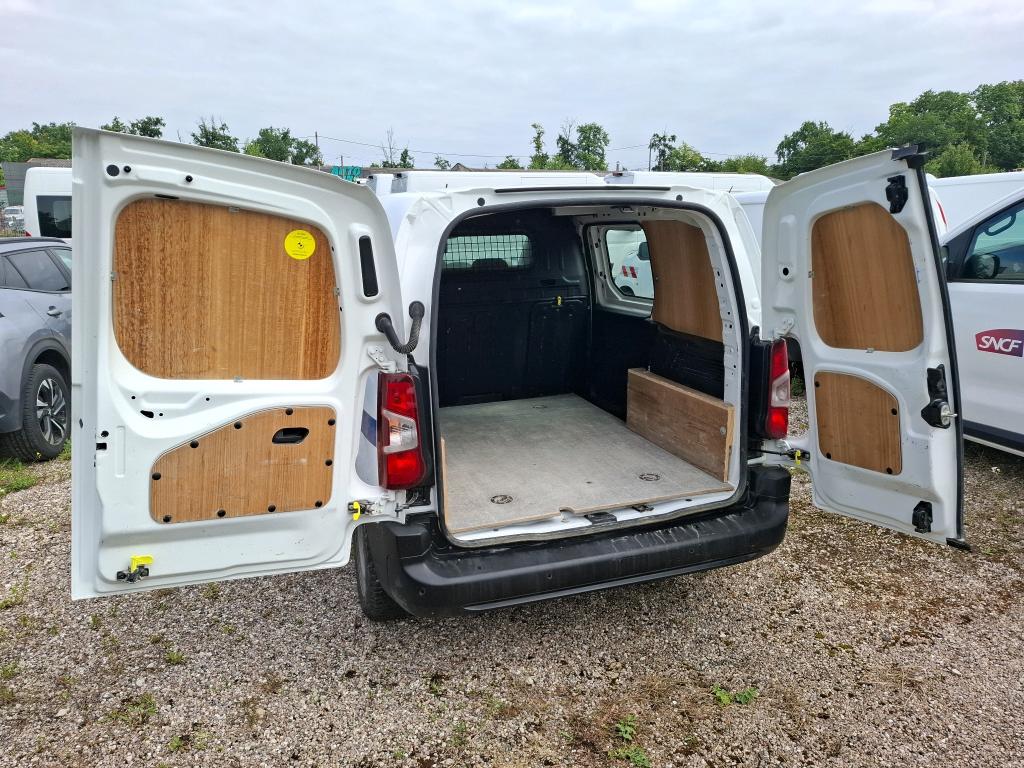 Peugeot PARTNER FOURGON STANDARD 650 KG BLUEHDI 100 S&S BVM5 ASPHALT 2020