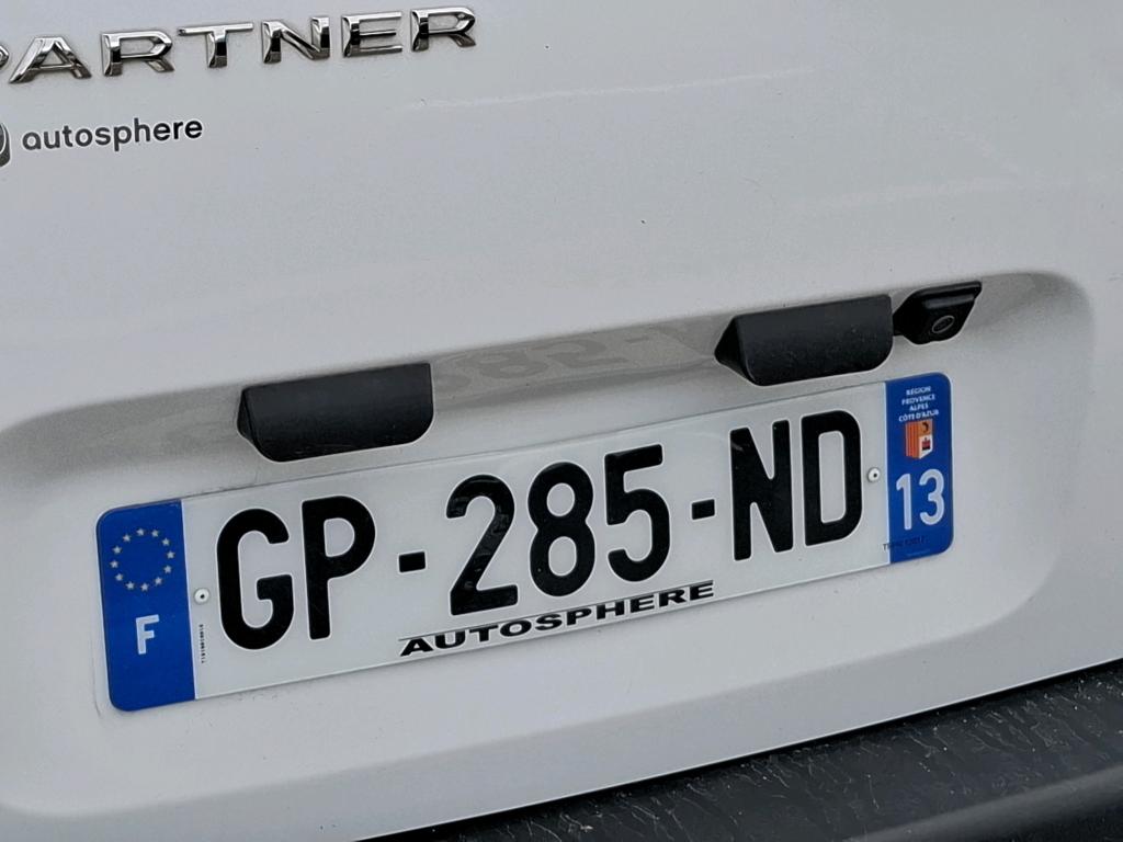 Peugeot PARTNER FOURGON M 650 KG BLUEHDI 100 S&S BVM6  2023