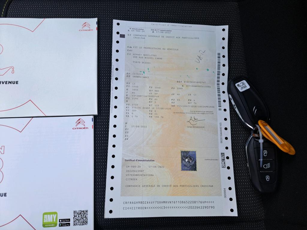 Citroen C3 PureTech 83 S&S BVM5 Shine 2022