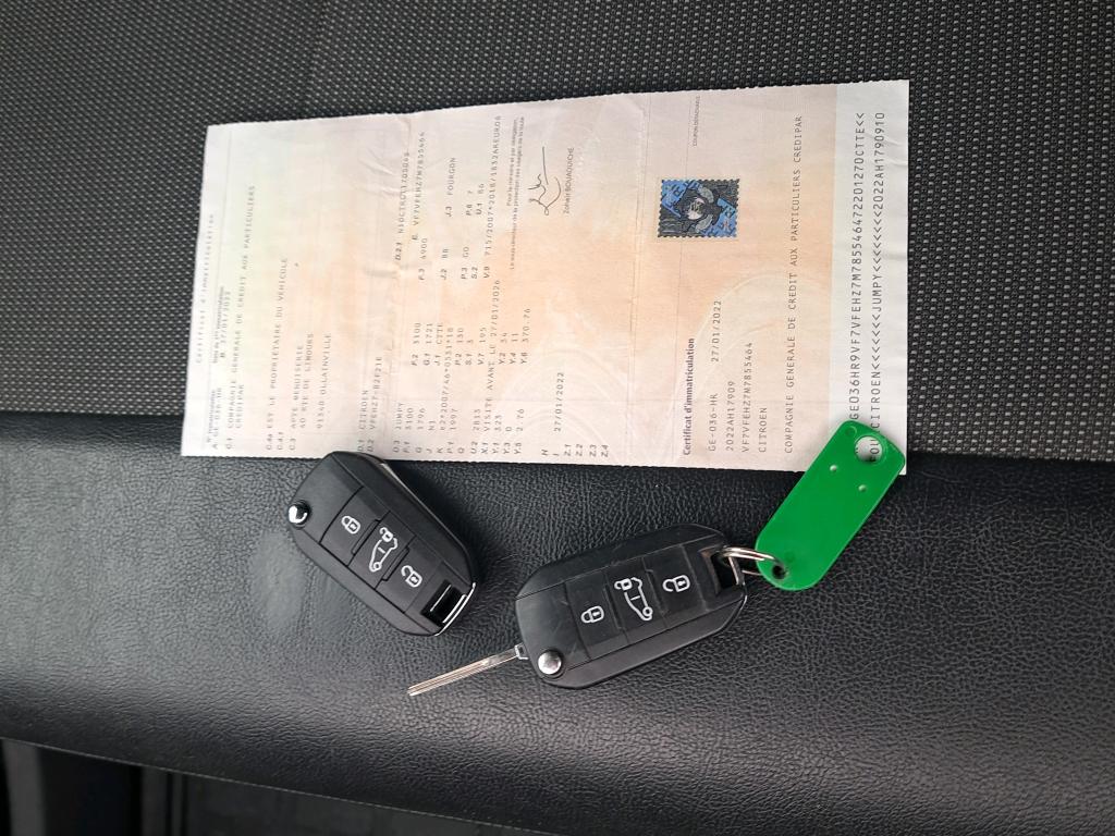 Citroen JUMPY FGN XL BLUEHDI 180 S&S EAT8 DRIVER 2022