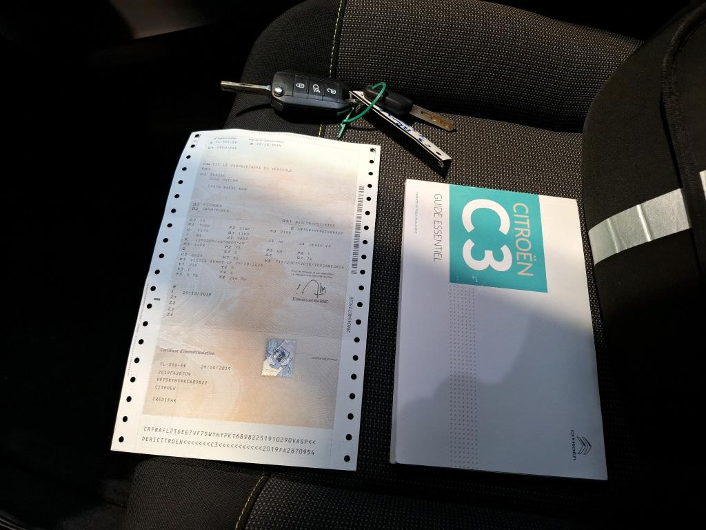 Citroen C3 SOCIETE BLUEHDI 100 S&S BVM FEEL 2019